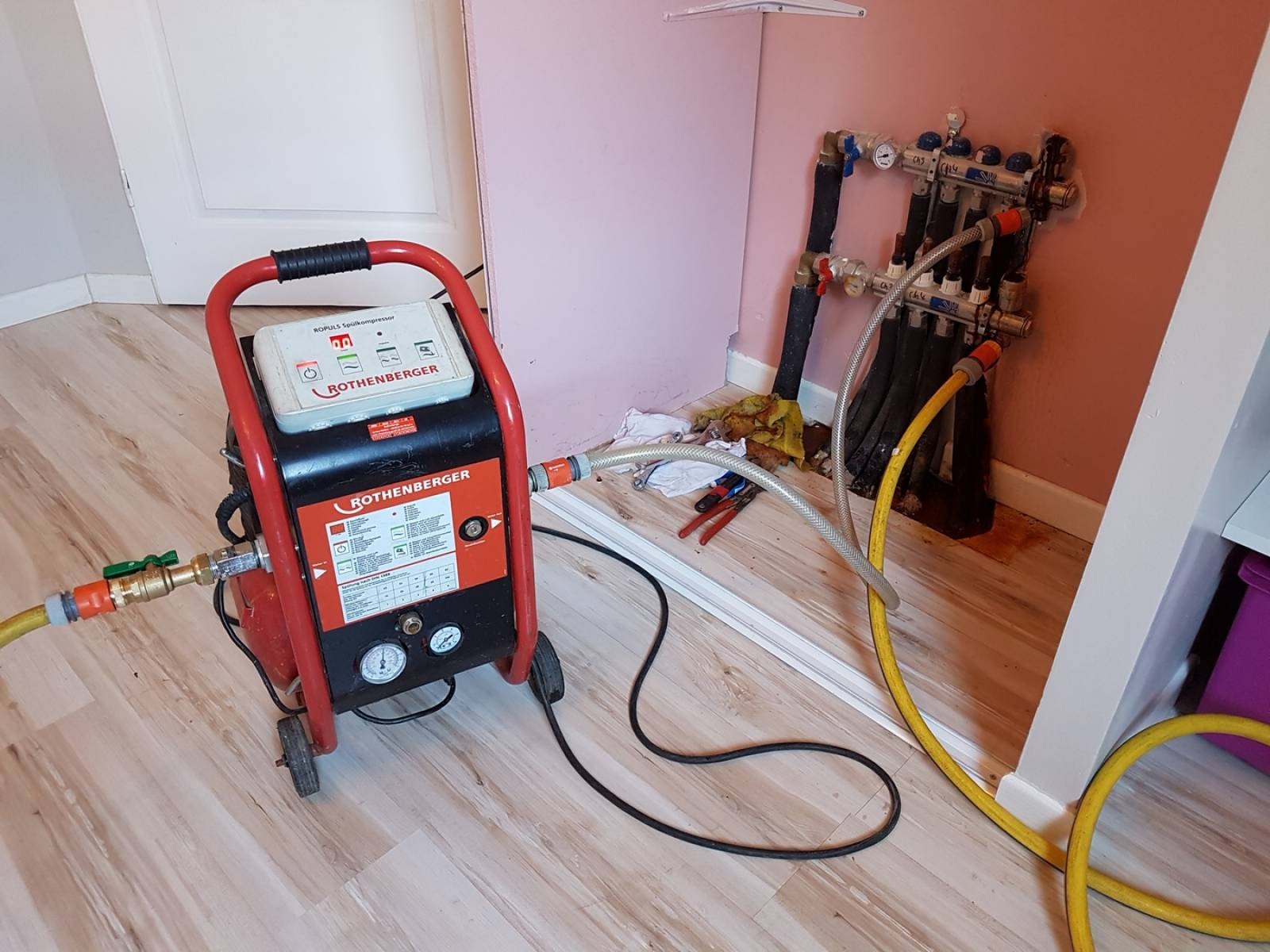 Elmalıkent Vaillant Hermetik Şofben Kombi Bakımı